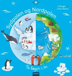 Sydpolen og Nordpolen> New