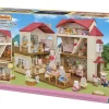 Byhus med Lys - med hemmeligt loftsrum>Sylvanian Families Sale