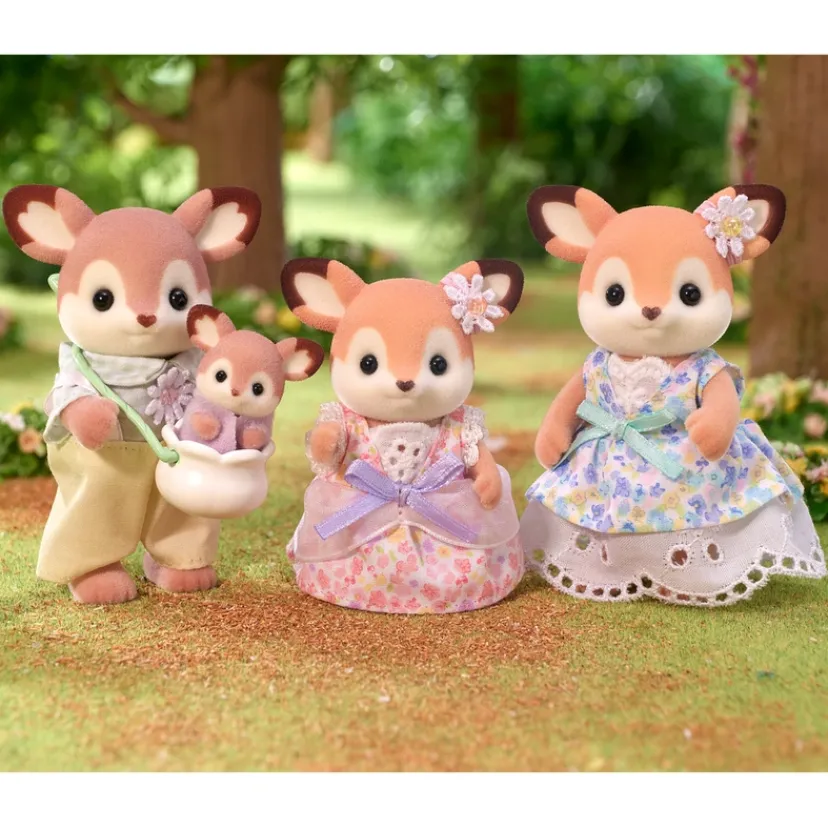 Familien Hjort 4 pak>Sylvanian Families Sale