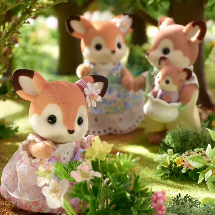 Familien Hjort 4 pak>Sylvanian Families Sale