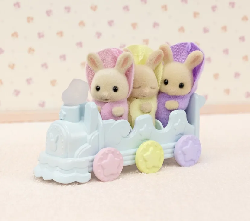 Trillingernes Badetid's sæt>Sylvanian Families Sale