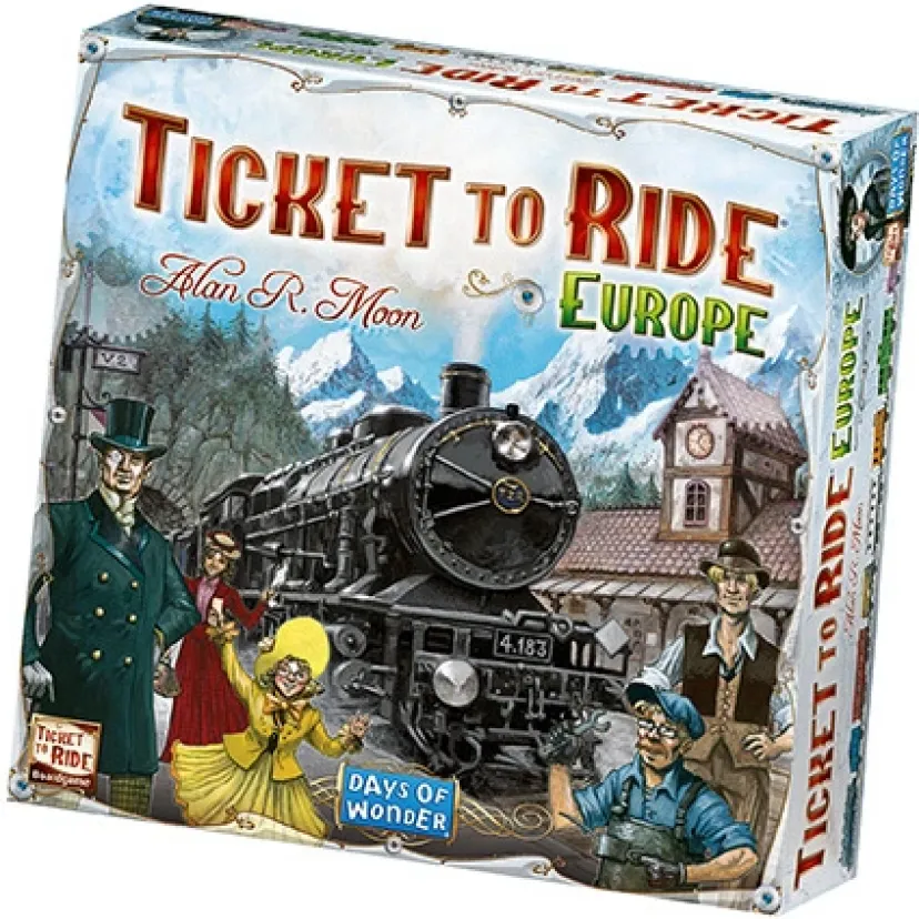 Ticket to ride Europe>Spil
