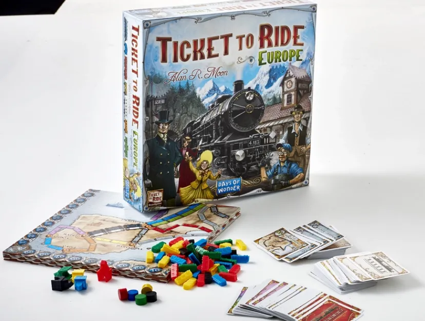 Ticket to ride Europe>Spil