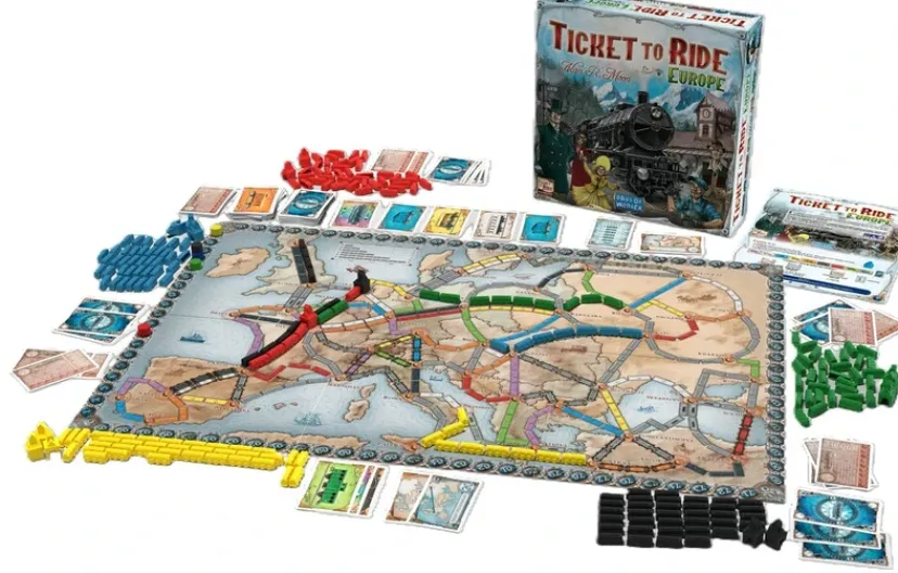 Ticket to ride Europe>Spil