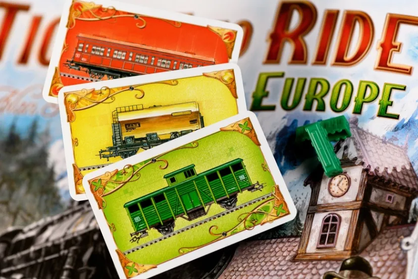 Ticket to ride Europe>Spil