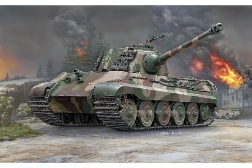 TigerII Ausf,B (Henschel Turret)>REVELL