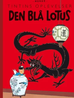 Tintin: Den Blå Lotus - retroudgave> Sale