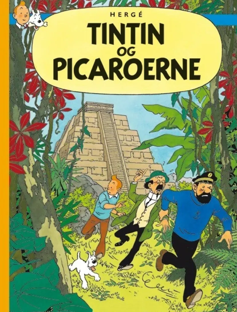 Tintin: Tintin og picaroerne - retroudgave> Outlet