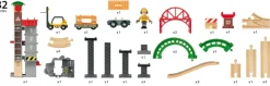 Togbane, Løft & læs med lagerbygning><noscript><img width=