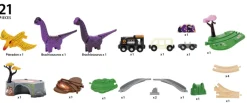 Togbanesæt med dinosaurer><noscript><img width=