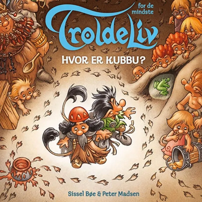 Troldeliv - Hvor er Kubbu? (Papbog med døre og figurer)>