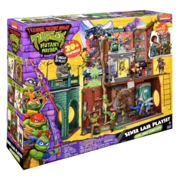 Mutant Mayhem Large Playset Sewer Lair Dlx>Turtles Sale