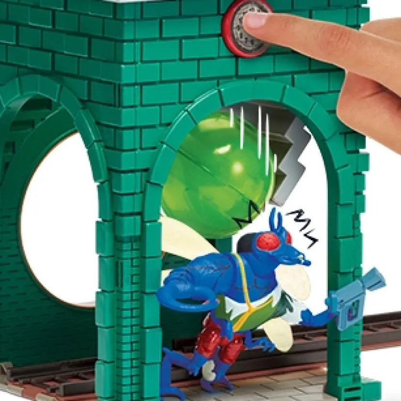 Mutant Mayhem Large Playset Sewer Lair Dlx>Turtles Sale