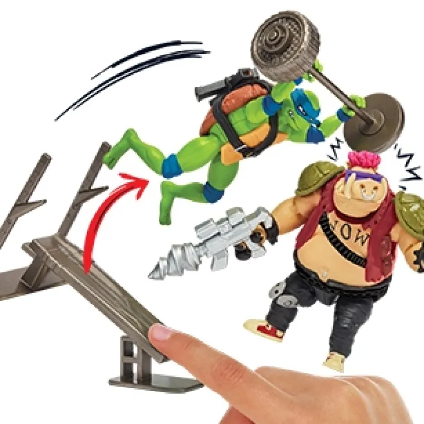 Mutant Mayhem Large Playset Sewer Lair Dlx>Turtles Sale