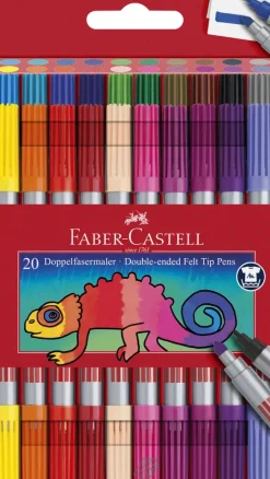 Tusser 2 spidser 20 stk.>Faber-Castell
