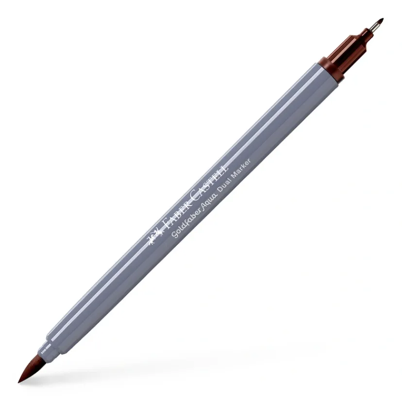 Tusser dobbelt Goldfaber Aqua burnt siena 283>Faber-Castell New