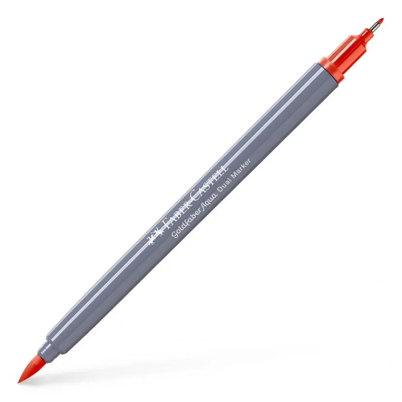 Tusser dobbelt Goldfaber Aqua dark orange 115>Faber-Castell