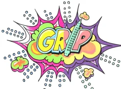 Tusser grip 10 stk 5 neon 5 pastel><noscript><img width=