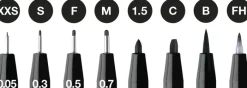 Tusser Pitt Artist Pen Sort 8 Ass>Faber-Castell Clearance