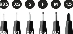 Tusser Pitt Artist Sort Ass. 6 Stk.>Faber-Castell Discount
