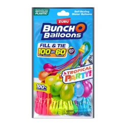 Vandballon Tropical Party 100 stk ass>