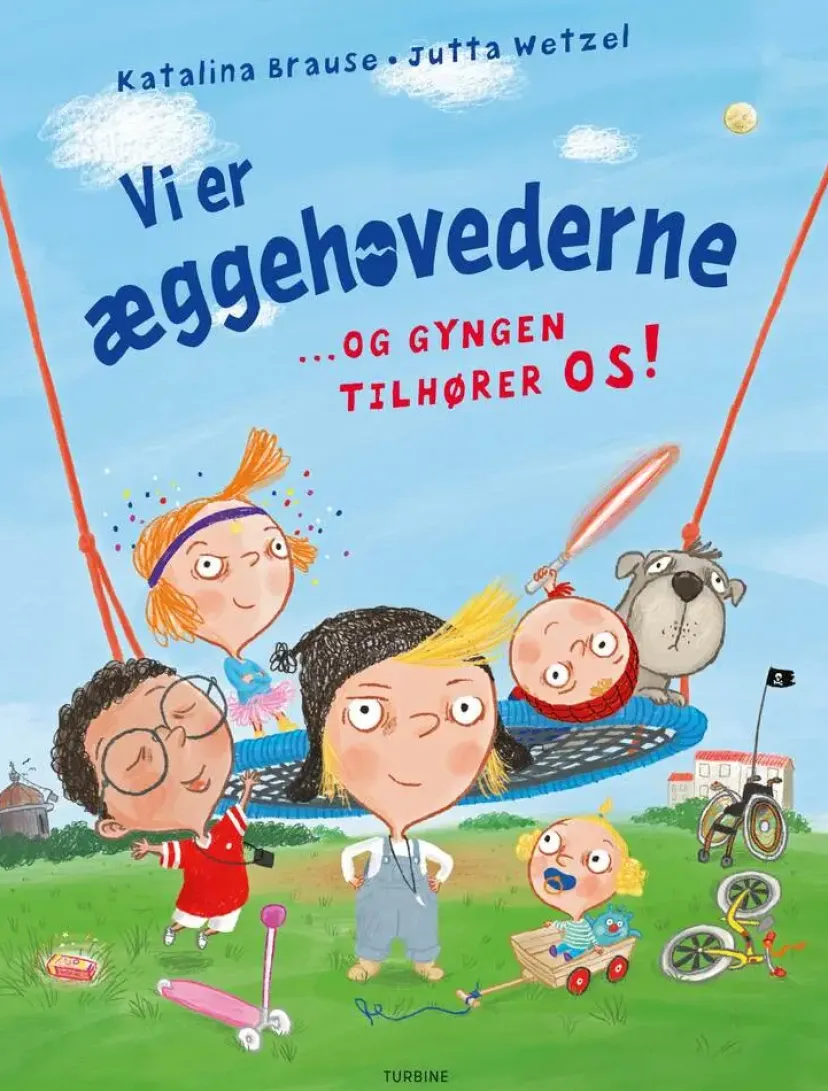 Vi er æggehovederne … og gyngen tilhører os!> Outlet