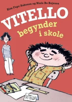 Vitello begynder i skole> Hot