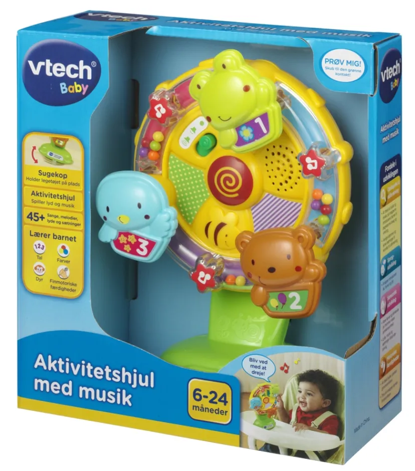 Baby Aktivitetshjul med musik>VTech Sale