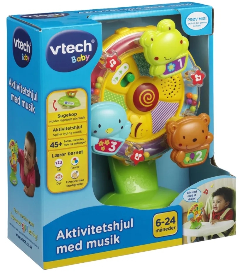 Baby Aktivitetshjul med musik>VTech Sale