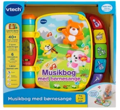 Baby musikbog med børnesange>VTech