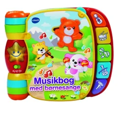 Baby musikbog med børnesange>VTech
