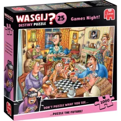 Destiny 25 Games Night! 1000 brikker>Wasgij Clearance