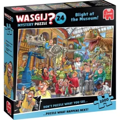 Mystery 24 Blight at the museum! 1000 brikker>Wasgij Outlet