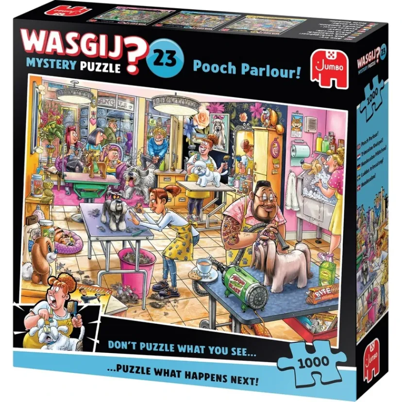 Mystery 23 Pooch Parlour! 1000 brikker>Wasgij Clearance