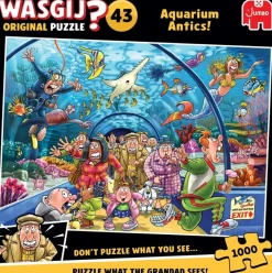 Original 43 Aquarium Antics! 1000 brikker>Wasgij Clearance