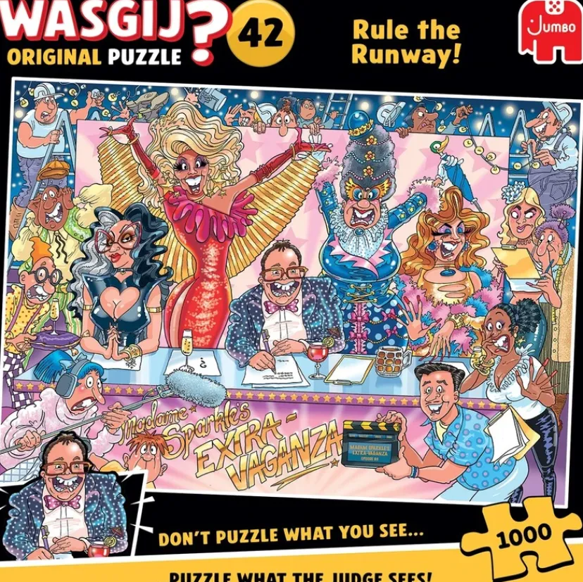 Original 42 Rule the Runway! 1000 brikker>Wasgij Online