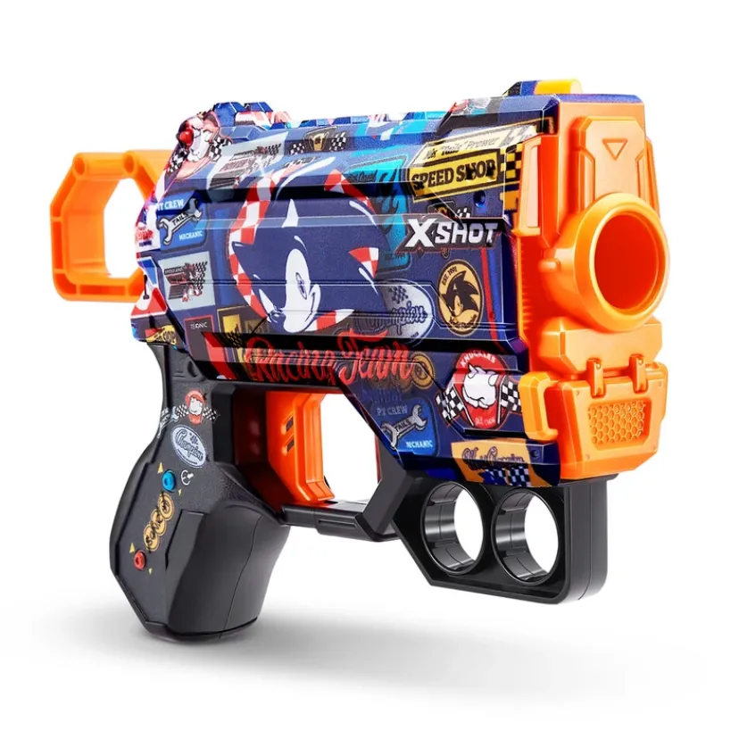 Xshot Skins Sonic Menace med 8 darts ass>X-shot Best