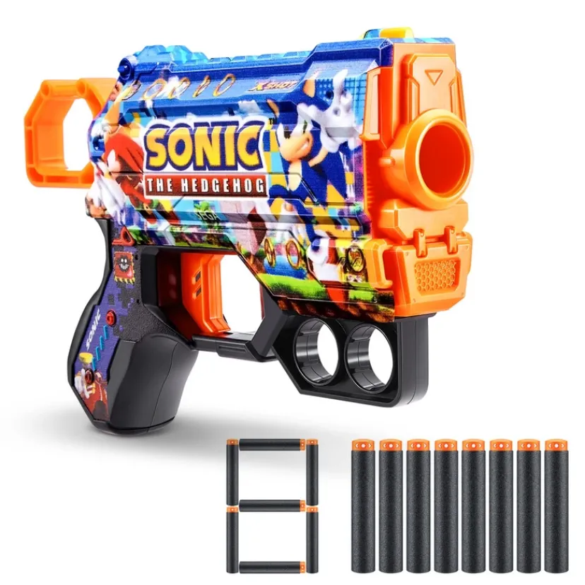 Xshot Skins Sonic Menace med 8 darts ass>X-shot Best