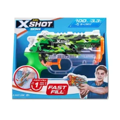 Xshot Water Fast-Fill Skins Nano Water Blaster ass>X-shot Clearance