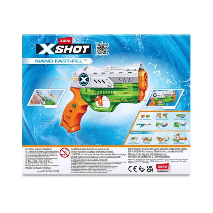 Xshot WATER Nano Fast-Fill vandpistol>X-shot New